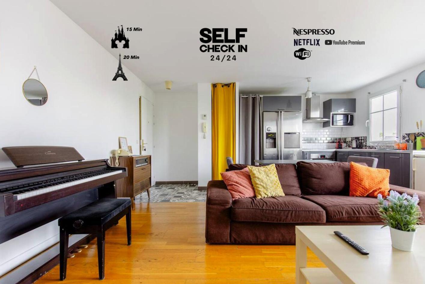 Apartamento Artist Retreat Noisy-le-Grand Exterior foto